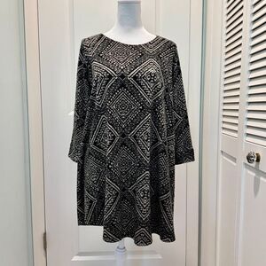 Abbeline knit mini swing dress size Med